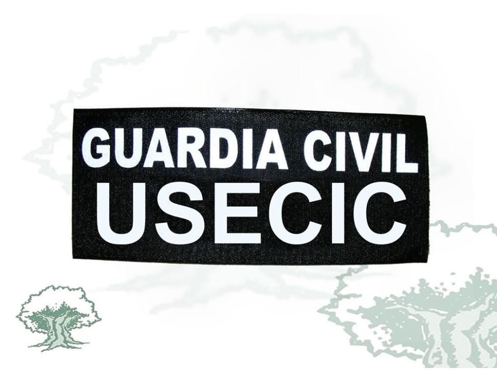 Logo reflectante USECIC Guardia Civil