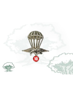Distintivo Saltos en Paracaídas Ejército