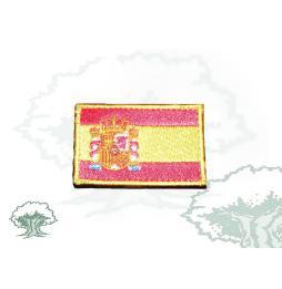Parche bandera España escudo constitucional mediano