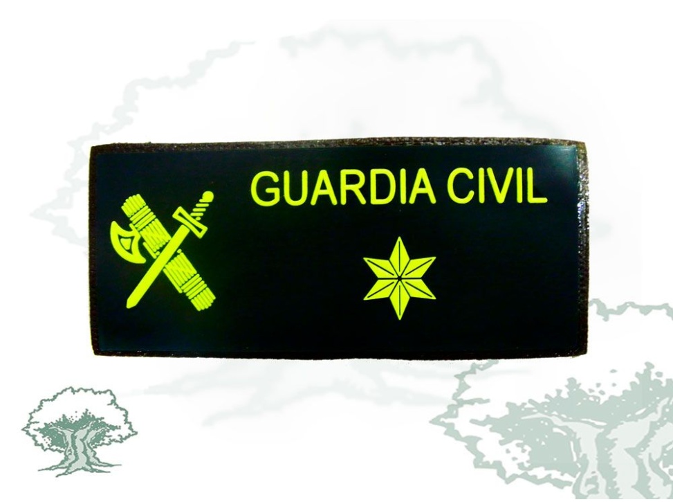 Galleta Alferez Guardia Civil chaleco