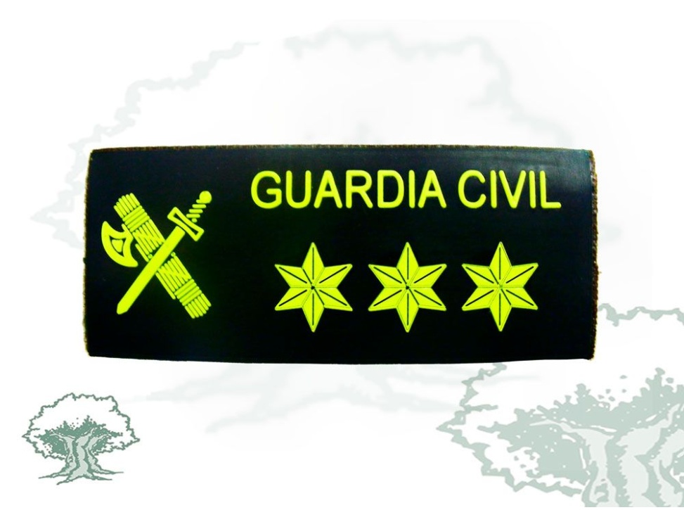 Galleta Capitán Guardia Civil chaleco