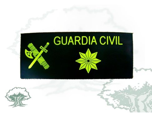 Galleta Comandante Guardia Civil chaleco