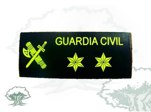 Galleta Teniente Guardia Civil chaleco