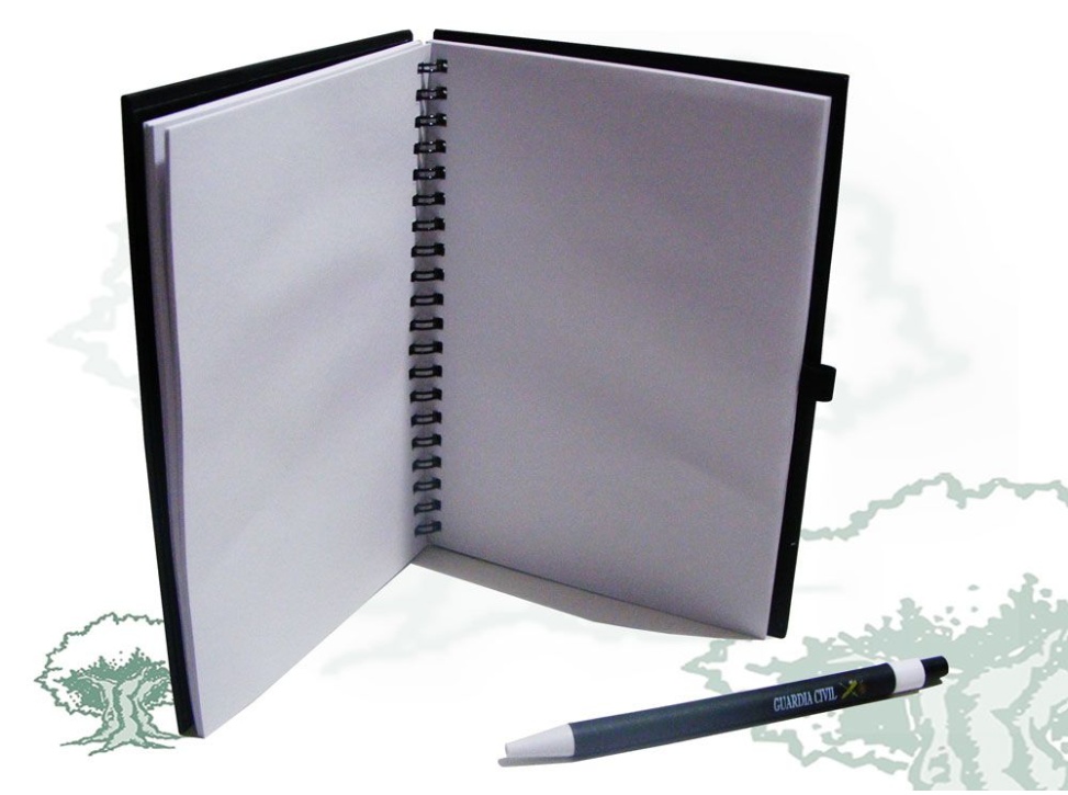Libreta Guardia Civil de gusanillo