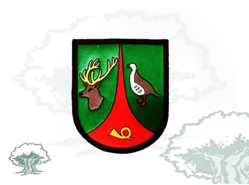 Emblema Guarda Rural Caza antiguo para brazo