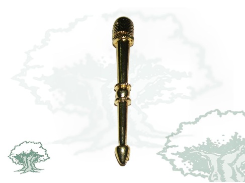 Gancho metálico para cordón