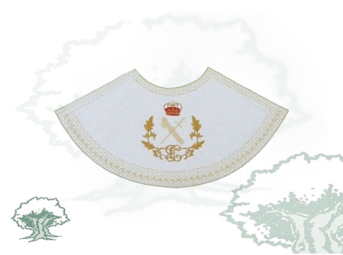 Manto Virgen del Pilar Guardia Civil varios colores