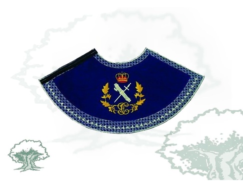 Manto Virgen del Pilar Guardia Civil varios colores