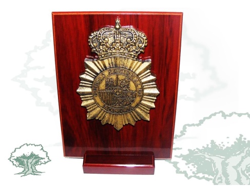 Metopa de sobremesa Policía Nacional
