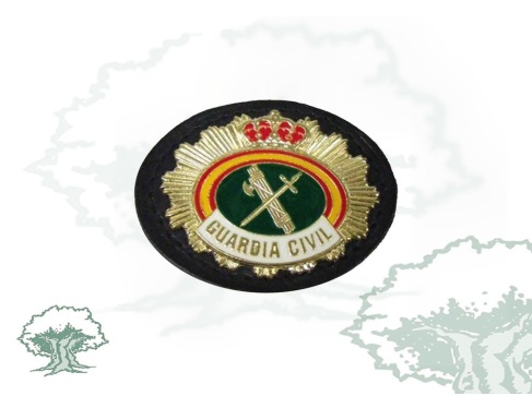 Chapa Guardia Civil horizontal