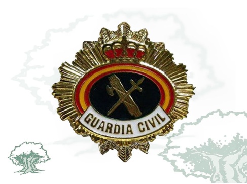 Chapa Guardia Civil