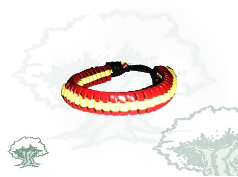 Pulsera España de cuero
