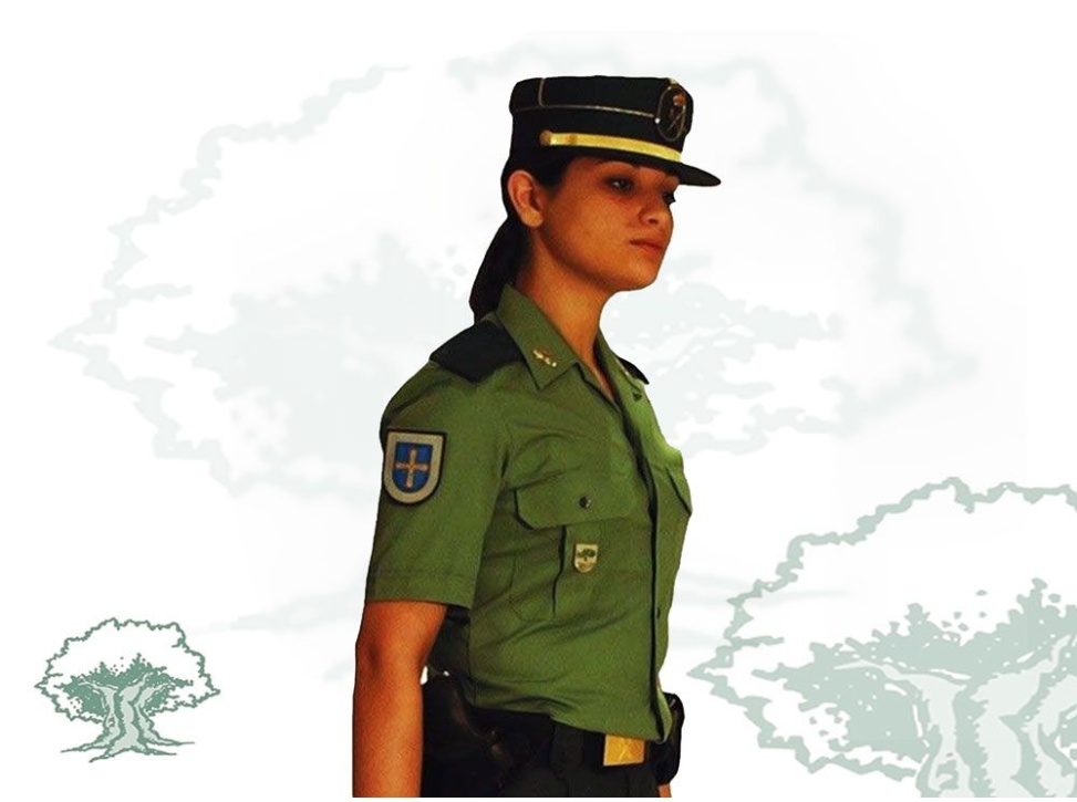 Camisa Guardia Civil verde