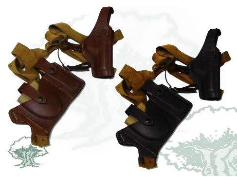 Funda sobaquera/riñonera con porta cargador y grilletera