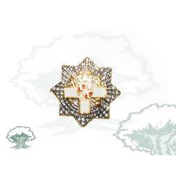 Pin Gran Placa del Mérito Militar distintivo blanco