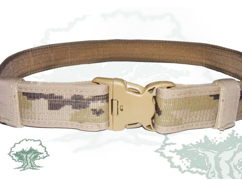 Cinturón exterior de camuflaje árido