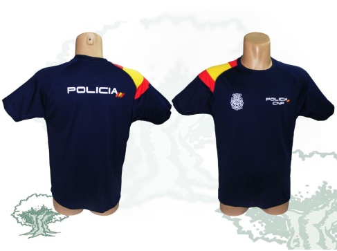 Camiseta Policía Nacional España