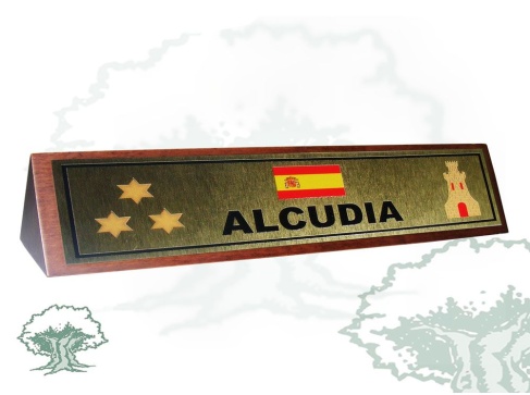 Portanombre de mesa personalizado