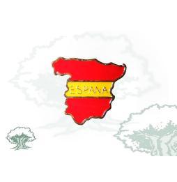 Pin silueta mapa de España
