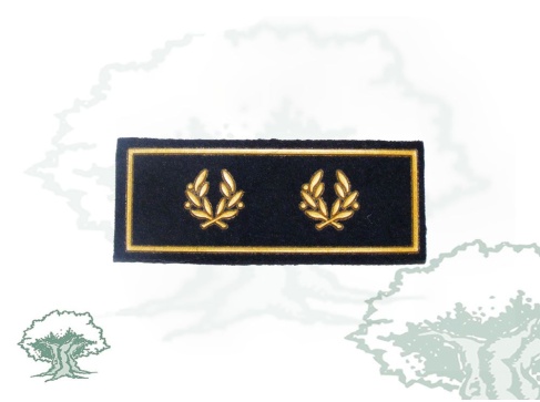 Tira de rango Inspector Jefe Policía Nacional modelo antiguo