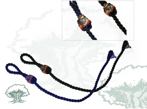 Cordón silbato Policía Nacional con pin