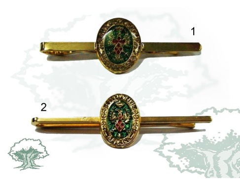 Sujetacorbatas Guardia Civil de Tráfico varios modelos