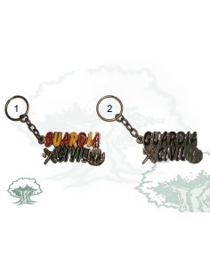 Llavero Guardia Civil perfilado color