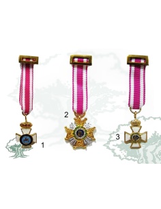 Cruz Real y Militar Orden de San Hermenegildo miniatura