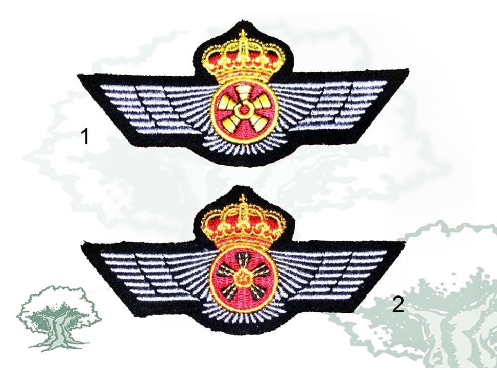 Roquisqui Mecánico Aeronaves bordado