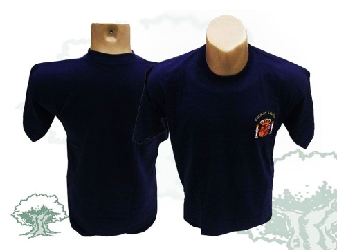 Camiseta Policía Local bordada