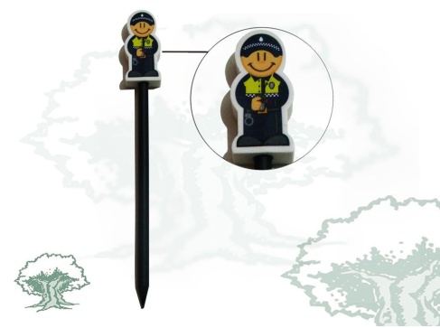 Lápiz Policía Local con goma