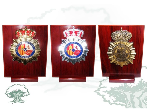 Metopa de sobremesa Policía Nacional