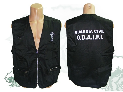 Chaleco de intervención Odaifi de la Guardia Civil