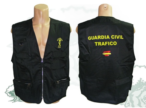 Chaleco de intervención Guardia Civil de Tráfico