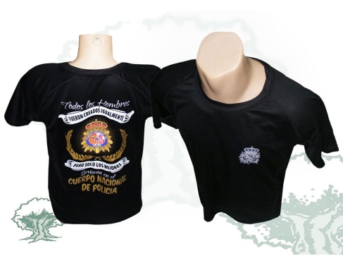 Camiseta técnica Policía Nacional Solo los mejores