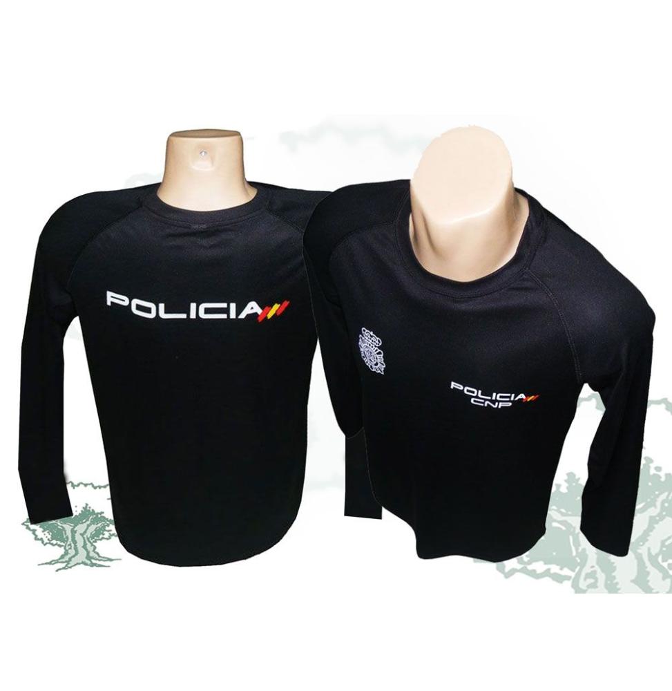 Camiseta técnica Policía Nacional de manga larga