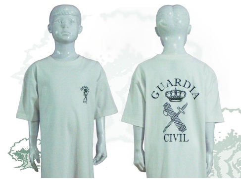 Camiseta Guardia Civil de niño varios colores