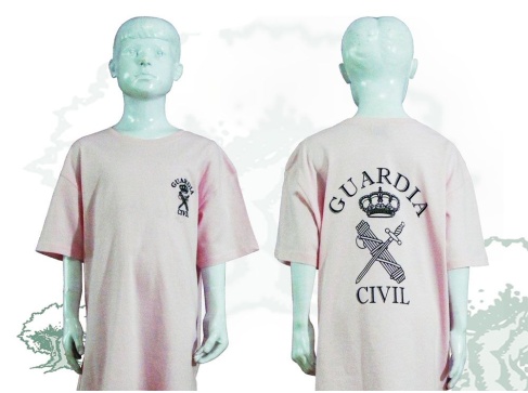 Camiseta Guardia Civil de niño varios colores