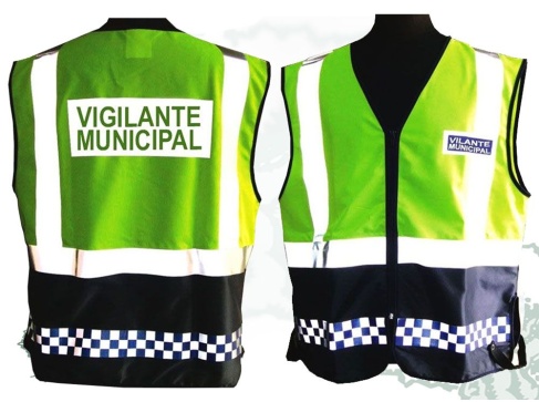 Chaleco reflectante Vigilante Municipal