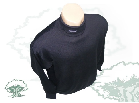 Jersey Policía Nacional cuello cisne lana Jersey Policía Nacional cuello cisne lana