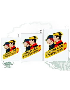 Pegatina 175 Aniversario Guardia Civil