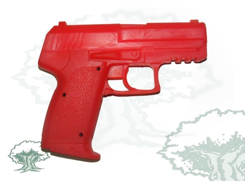 Pistola entrenamiento HK de goma