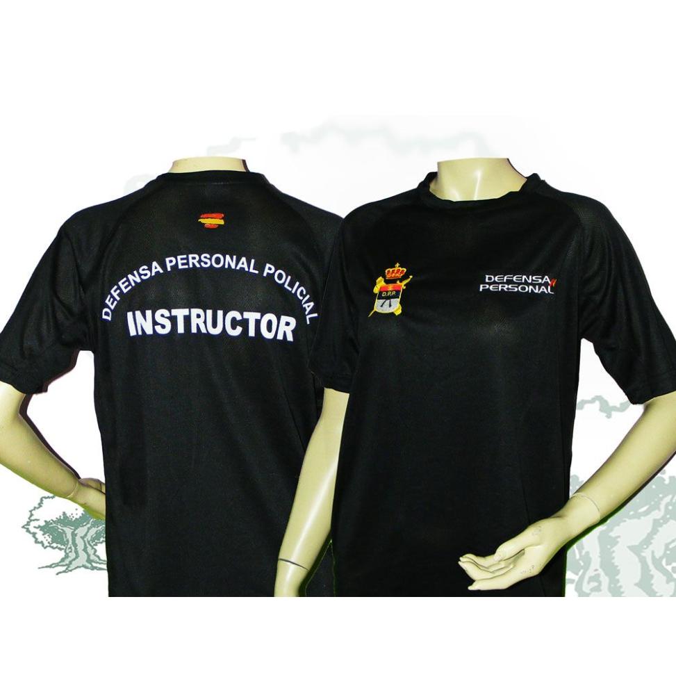 Camiseta técnica Instructor Defensa Personal Policial de la Guardia Civil bordada
