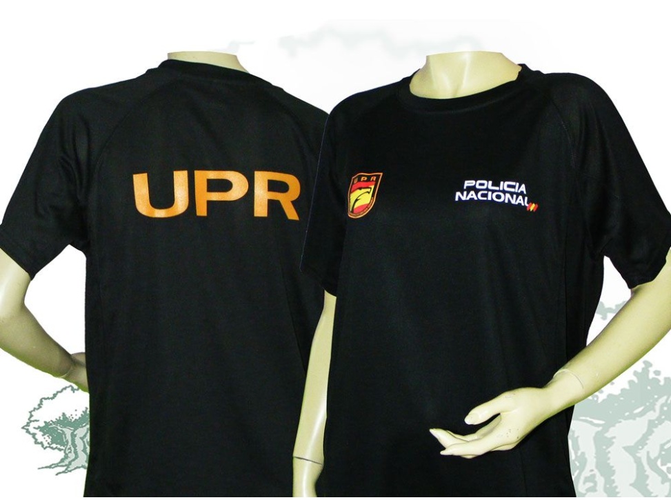 Camiseta UPR Policía Nacional