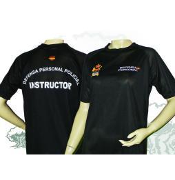 Camiseta técnica Instructor Defensa Personal Policial de la Guardia Civil serigrafiada