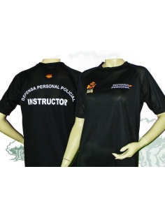 Camiseta técnica Instructor Defensa Personal Policial Guardia Civil color