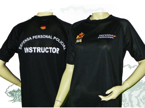 Camiseta técnica Instructor Defensa Personal Policial Guardia Civil color