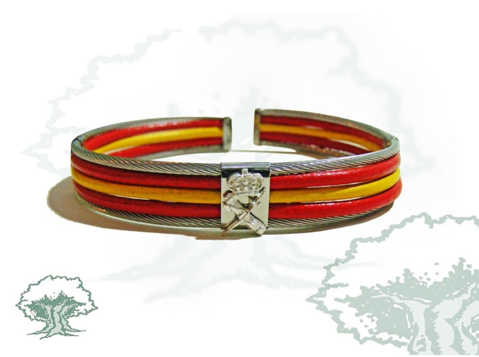Pulsera Guardia Civil de acero
