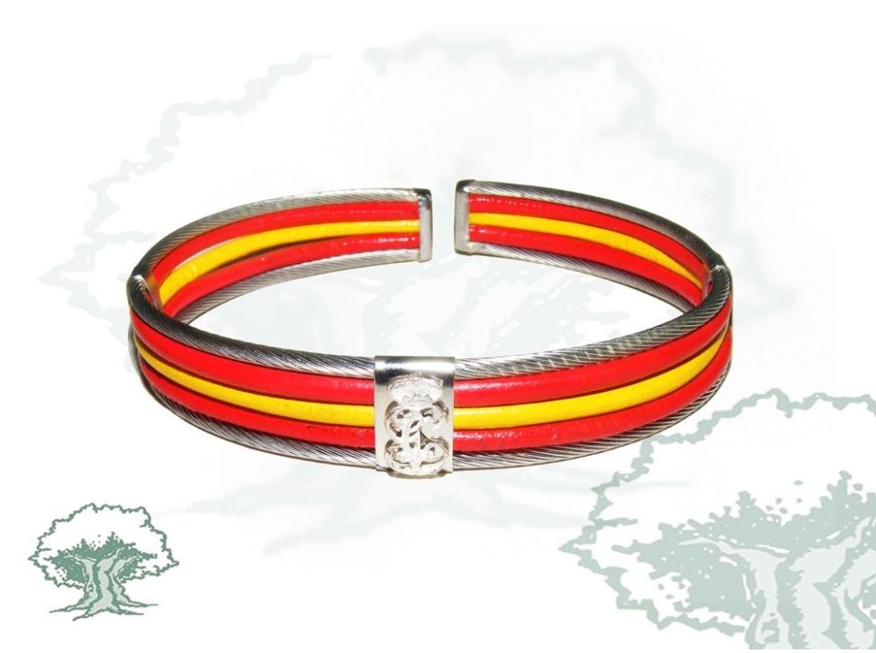 Pulsera Guardia Civil de acero