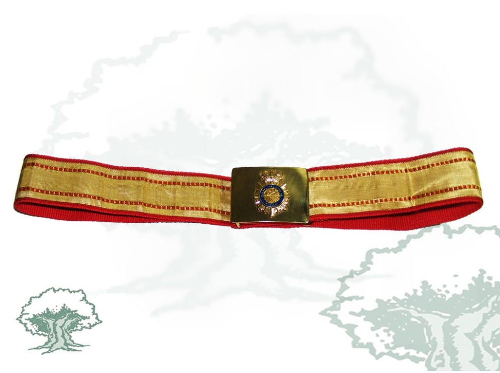 Cinturón Gran Gala Policía Nacional